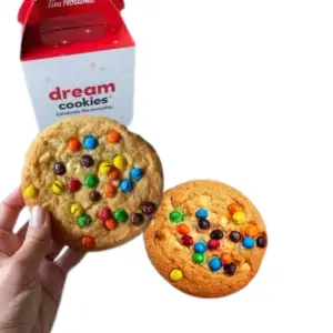 Tim Hortons Menu Canada With Updated Prices August 2025 10 Dream Cookie with M&M Minis