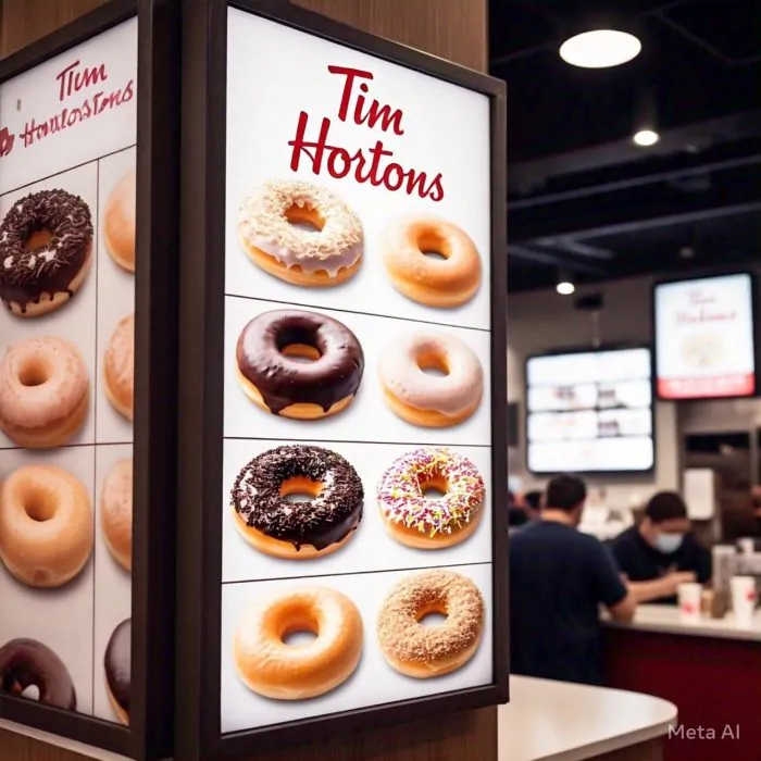 tim hortons donuts
