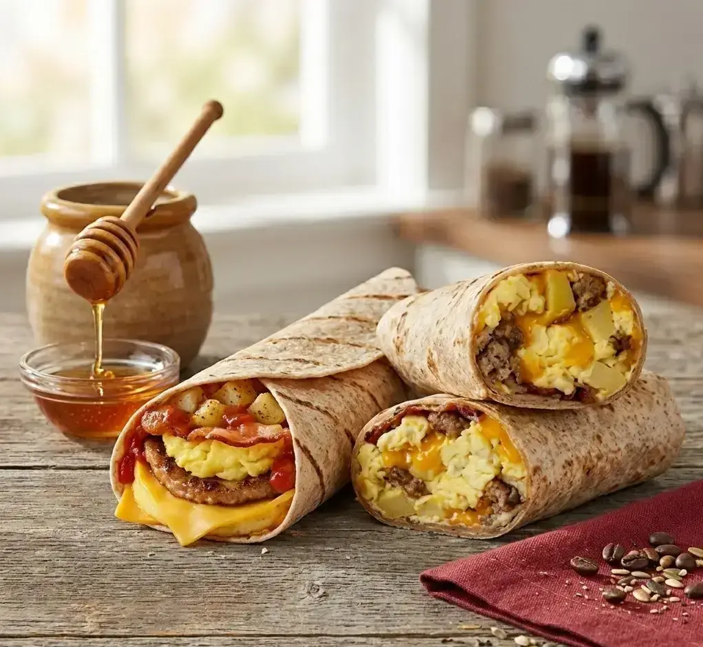 Smoky Honey Bacon Farmer’s Wrap
