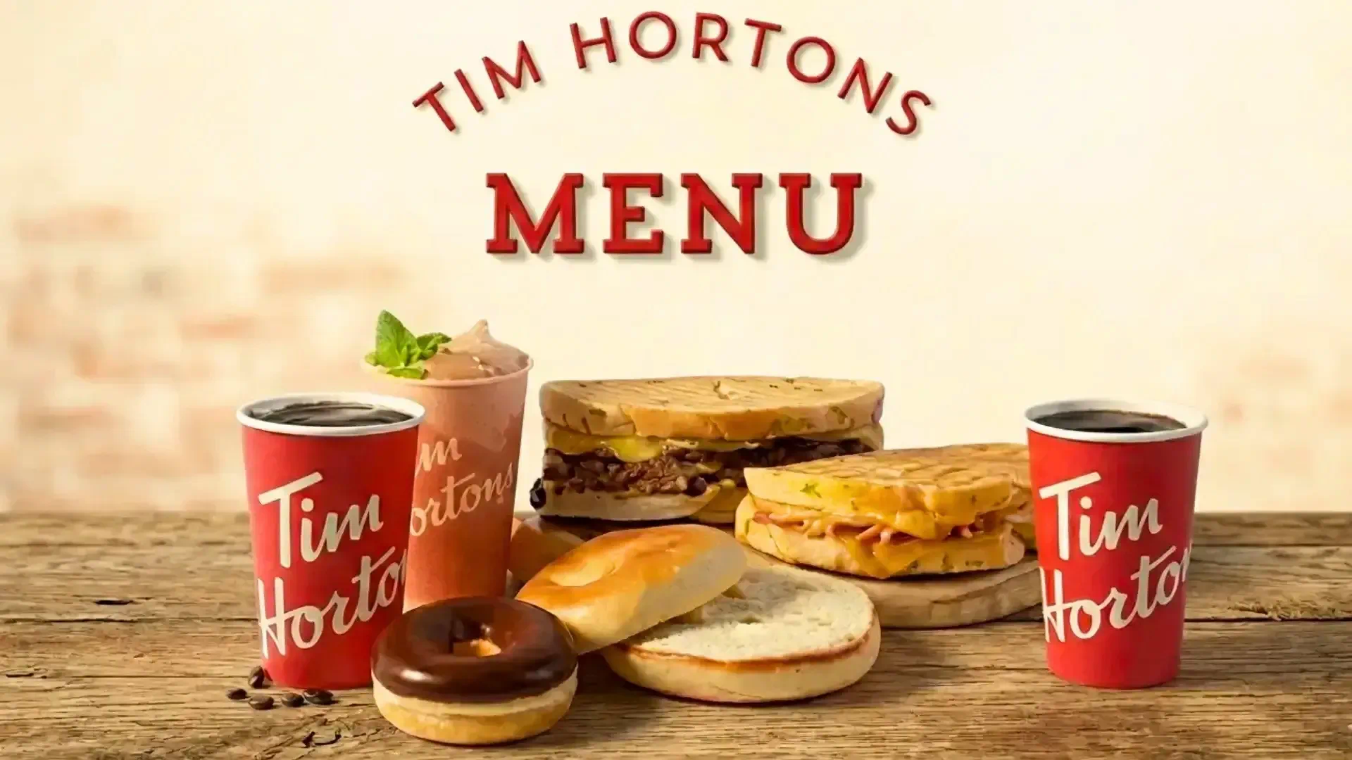 Tim Hortons Menu Canada 2026